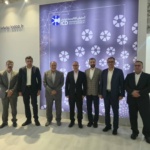 بازدید آقای دکتر سعید صادقی مدیرعامل محترم "شرکت اپال پارسیان" و هئیت همراه از غرفه شرکت گسترش کاتالیست ایرانیان